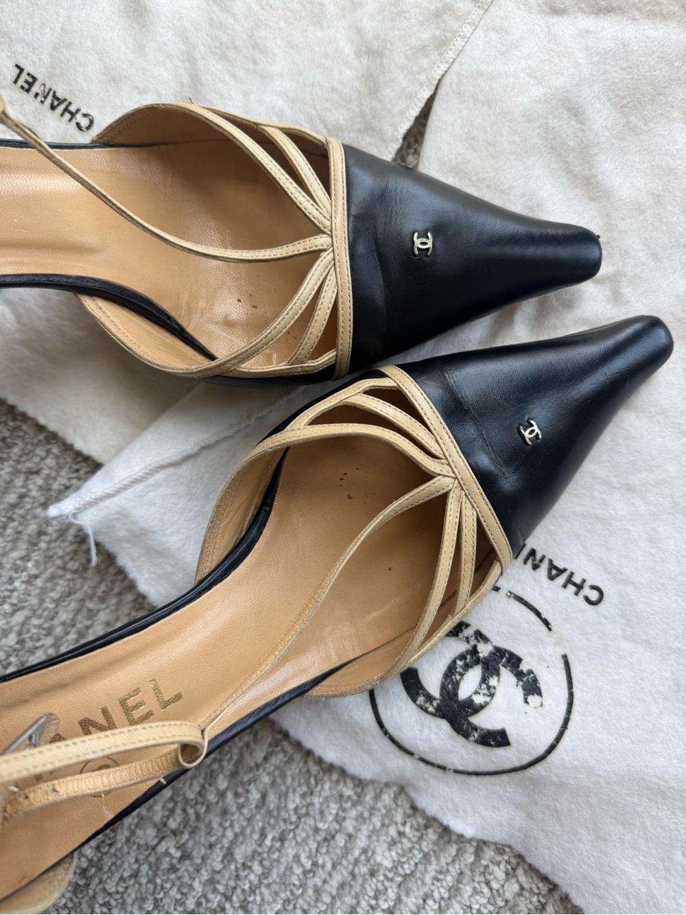CHANEL heels vintage *BELLA HADID*